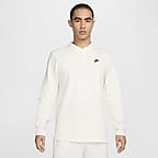NIKE公式】ナイキ クラブ メンズ ロングスリーブ ヘンリー